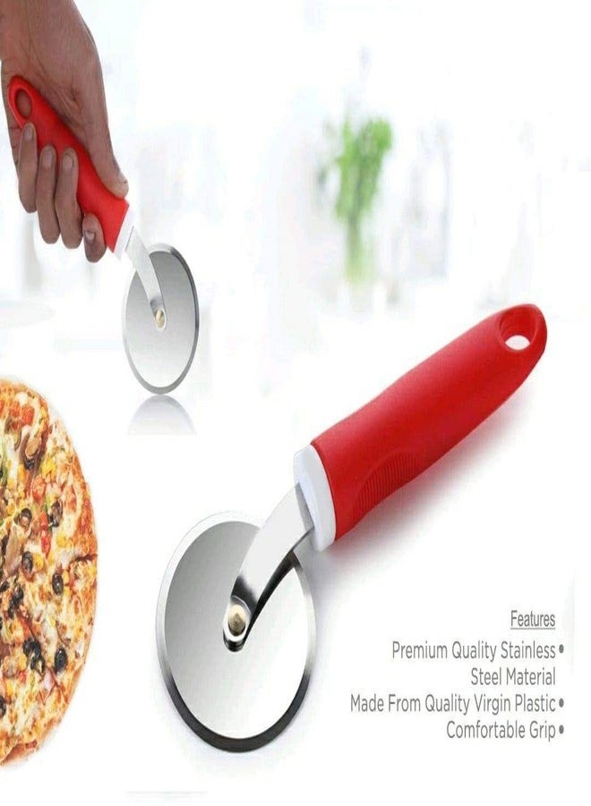 siddhmurti Pizza Cutter - Sandwich Cutter in Stainless Steel (Multi Colour) - Image 4